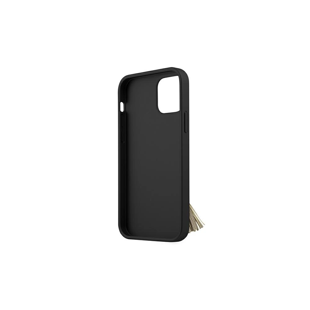 Hurtownia GSM - Etui Guess GUHCP12LRSSABK Apple iPhone 12 Pro Max czarny/black hardcase Saffiano with ring stand - GUE1192BLK - {ean13} - Hurt
