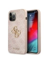 Etui Guess GUHCP12M4GMGPI Apple iPhone 12/12 Pro růžový/pink hardcase 4G Big Metal Logo