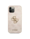 Hurtownia GSM - Etui Guess GUHCP12M4GMGPI Apple iPhone 12/12 Pro różowy/pink hardcase 4G Big Metal Logo - GUE1195PNK - {ean13} - Hurt
