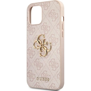 Hurtownia GSM - Etui Guess GUHCP12M4GMGPI Apple iPhone 12/12 Pro růžový/pink hardcase 4G Big Metal Logo - GUE1195PNK - {ean13} - Hurt