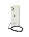 Hurtownia GSM - Etui Guess GUHCP12MKPSBK Apple iPhone 12/12 Pro Transparentní tvrdý obal Černá perla - GUE1196CL - {ean13} - Hurt