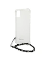Hurtownia GSM - Etui Guess GUHCP12MKPSBK Apple iPhone 12/12 Pro Transparentní tvrdý obal Černá perla - GUE1196CL - {ean13} - Hurt