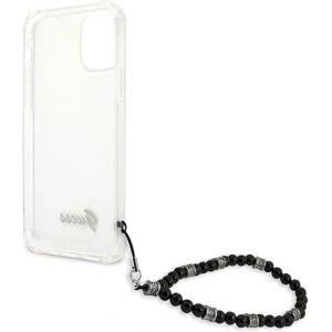 Hurtownia GSM - Etui Guess GUHCP12MKPSBK Apple iPhone 12/12 Pro Transparentní tvrdý obal Černá perla - GUE1196CL - {ean13} - Hurt