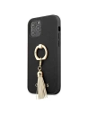 Etui Guess GUHCP12MRSSABK Apple iPhone 12/12 Pro czarny/black hardcase Saffiano with ring stand