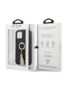 Hurtownia GSM - Etui Guess GUHCP12MRSSABK Apple iPhone 12/12 Pro czarny/black hardcase Saffiano with ring stand - GUE1198BLK - {ean13} - Hurt