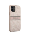Hurtownia GSM - Etui Guess GUHCP12S4GDPI Apple iPhone 12 mini różowy/pink hardcase 4G Stripe - GUE1200PNK - {ean13} - Hurt