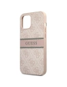 Hurtownia GSM - Etui Guess GUHCP12S4GDPI Apple iPhone 12 mini różowy/pink hardcase 4G Stripe - GUE1200PNK - {ean13} - Hurt