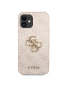Hurtownia GSM - Etui Guess GUHCP12S4GMGPI Apple iPhone 12 mini różowy/pink hardcase 4G Big Metal Logo - GUE1201PNK - {ean13} - Hurt