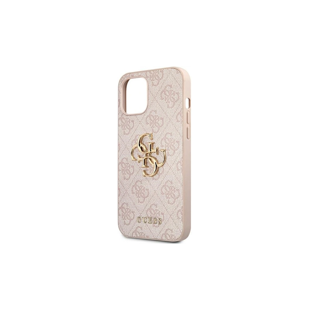 Hurtownia GSM - Etui Guess GUHCP12S4GMGPI Apple iPhone 12 mini różowy/pink hardcase 4G Big Metal Logo - GUE1201PNK - {ean13} - Hurt