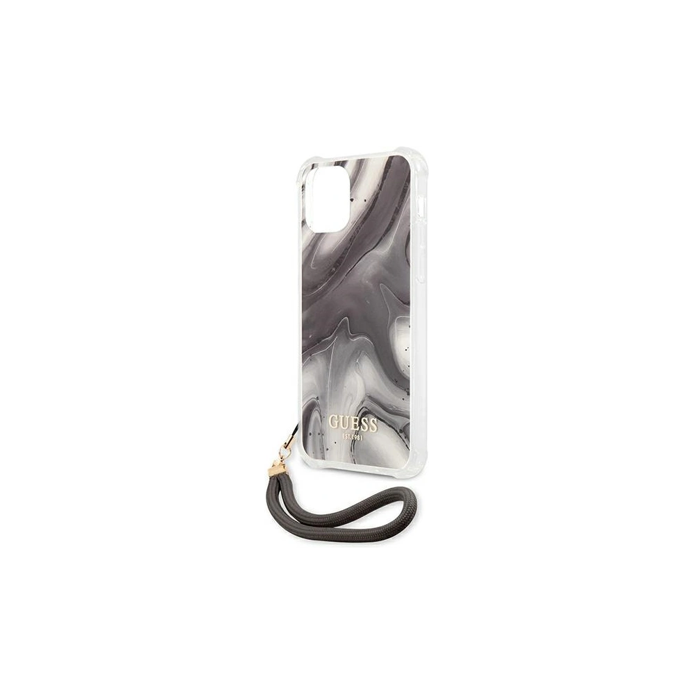 Hurtownia GSM - Etui Guess GUHCP12SKSMAGR Apple iPhone 12 mini šedé/grey hardcase Marble Collection - GUE1202GRY - {ean13} - Hurt