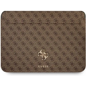 Etui Guess Sleeve GUCS13G4GFBR 13 cali brązowy/brown 4G Big Logo