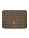 Etui Guess Sleeve GUCS13G4GFBR 13 cali brązowy/brown 4G Big Logo