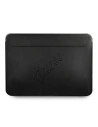 Etui Guess Sleeve GUCS13PUSASBK 13 cali czarny/black Saffiano Script