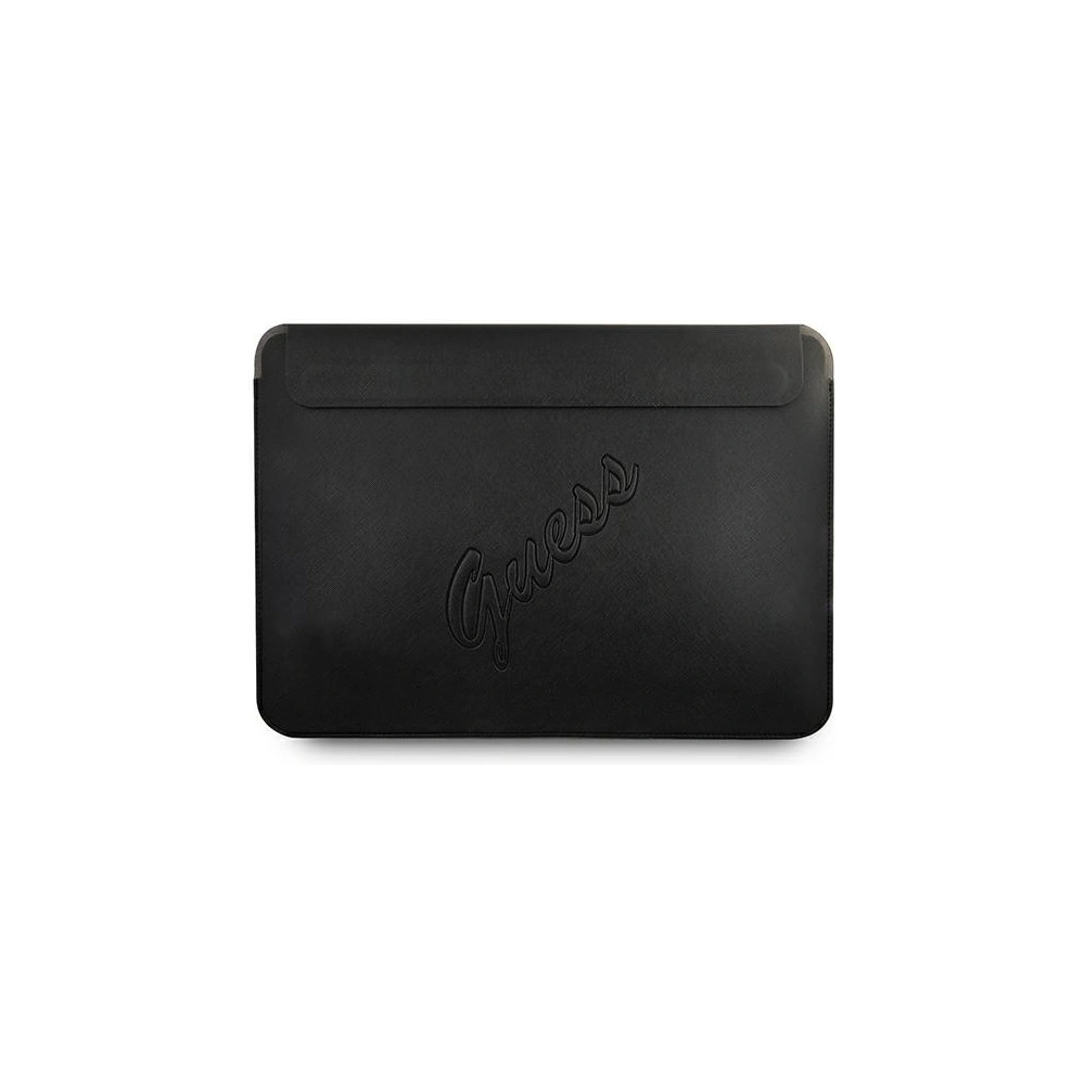 Hurtownia GSM - Etui Guess Sleeve GUCS13PUSASBK 13 cali czarny/black Saffiano Script - GUE1206BLK - {ean13} - Hurt
