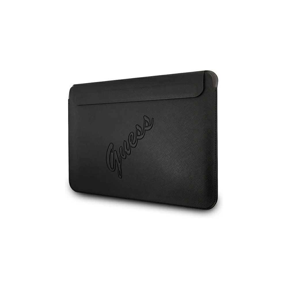 Hurtownia GSM - Etui Guess Sleeve GUCS13PUSASBK 13 cali czarny/black Saffiano Script - GUE1206BLK - {ean13} - Hurt