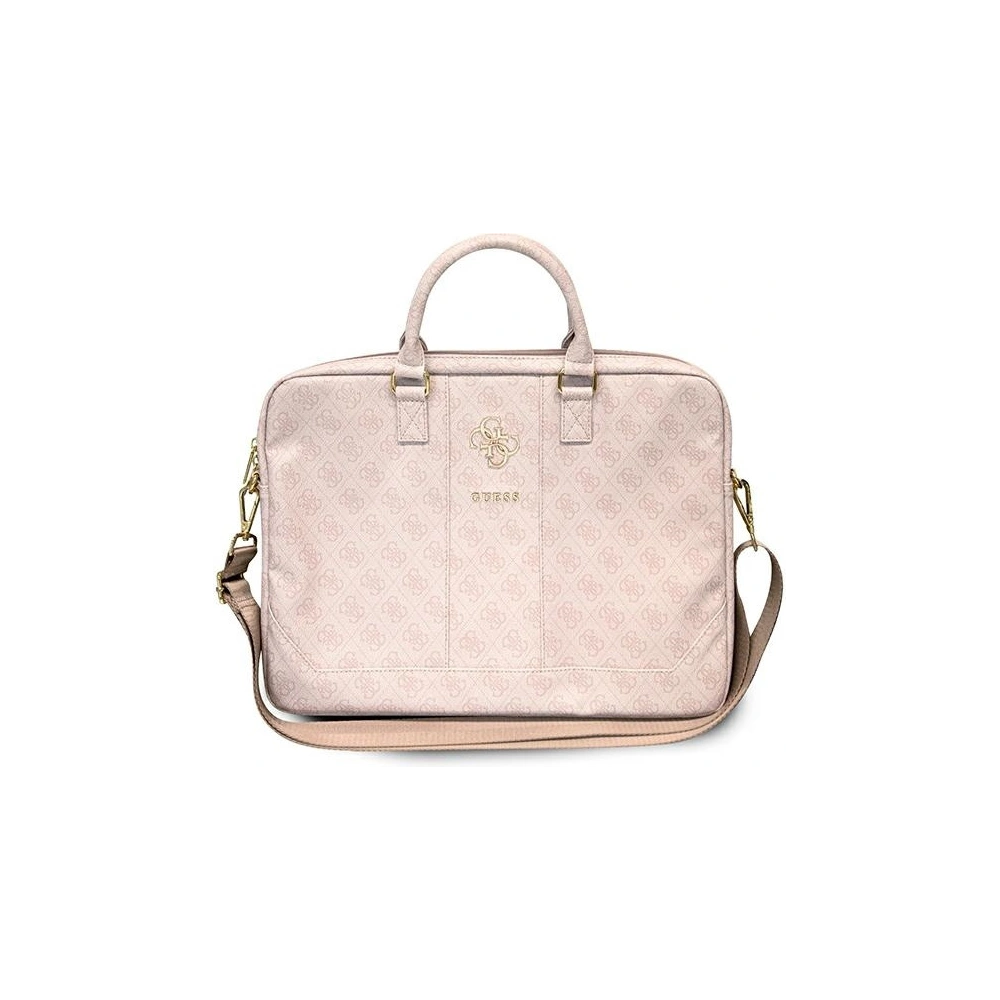 Hurtownia GSM - Taška Guess GUCB15G4GFPI 15 palců růžová/pink 4G Velké logo - GUE1209PNK - {ean13} - Hurt