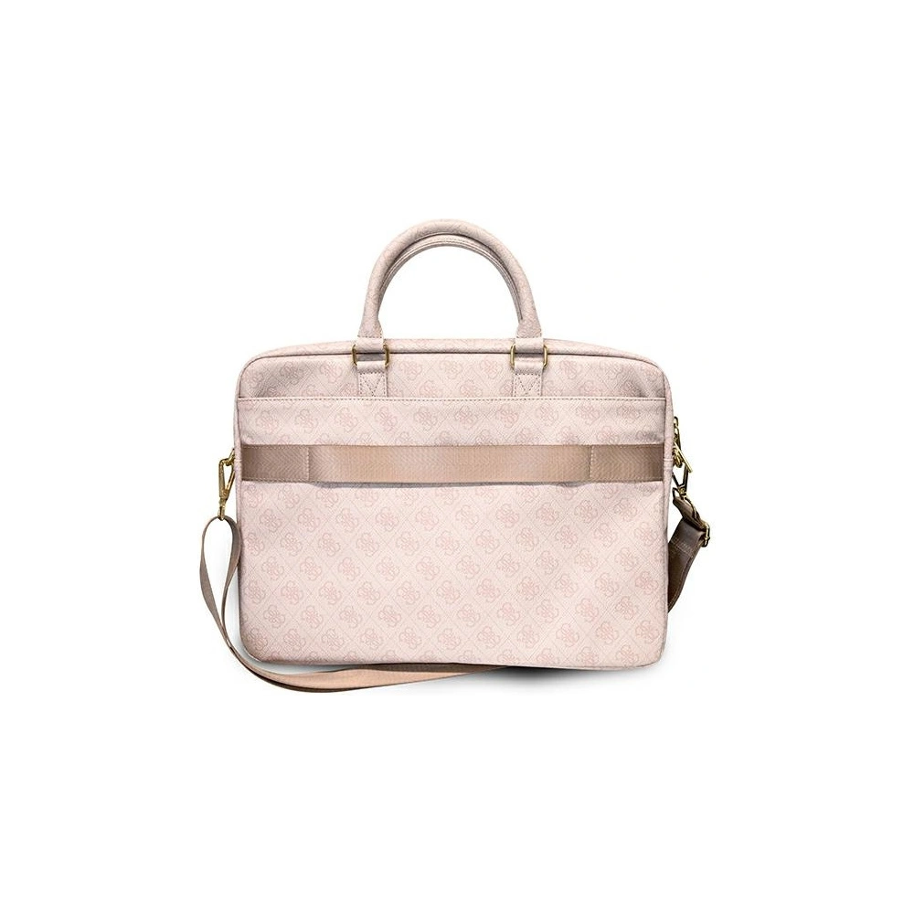 Hurtownia GSM - Taška Guess GUCB15G4GFPI 15 palců růžová/pink 4G Velké logo - GUE1209PNK - {ean13} - Hurt