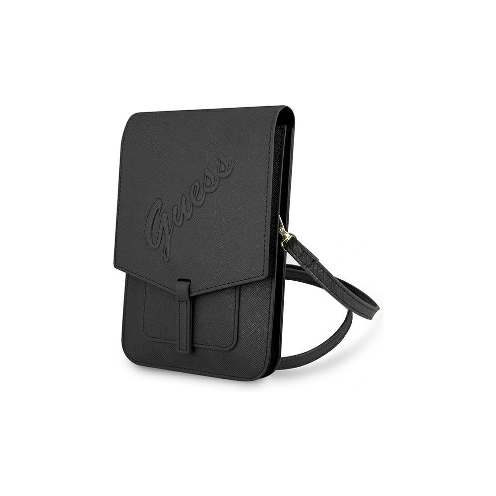 Hurtownia GSM - Torebka Guess GUWBRSAVSBK černá/black Saffiano Script - GUE1213BLK - {ean13} - Hurt