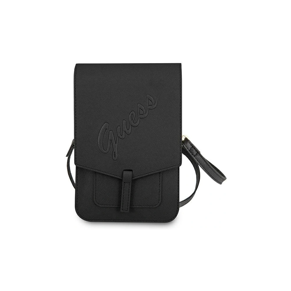 Hurtownia GSM - Torebka Guess GUWBRSAVSBK černá/black Saffiano Script - GUE1213BLK - {ean13} - Hurt
