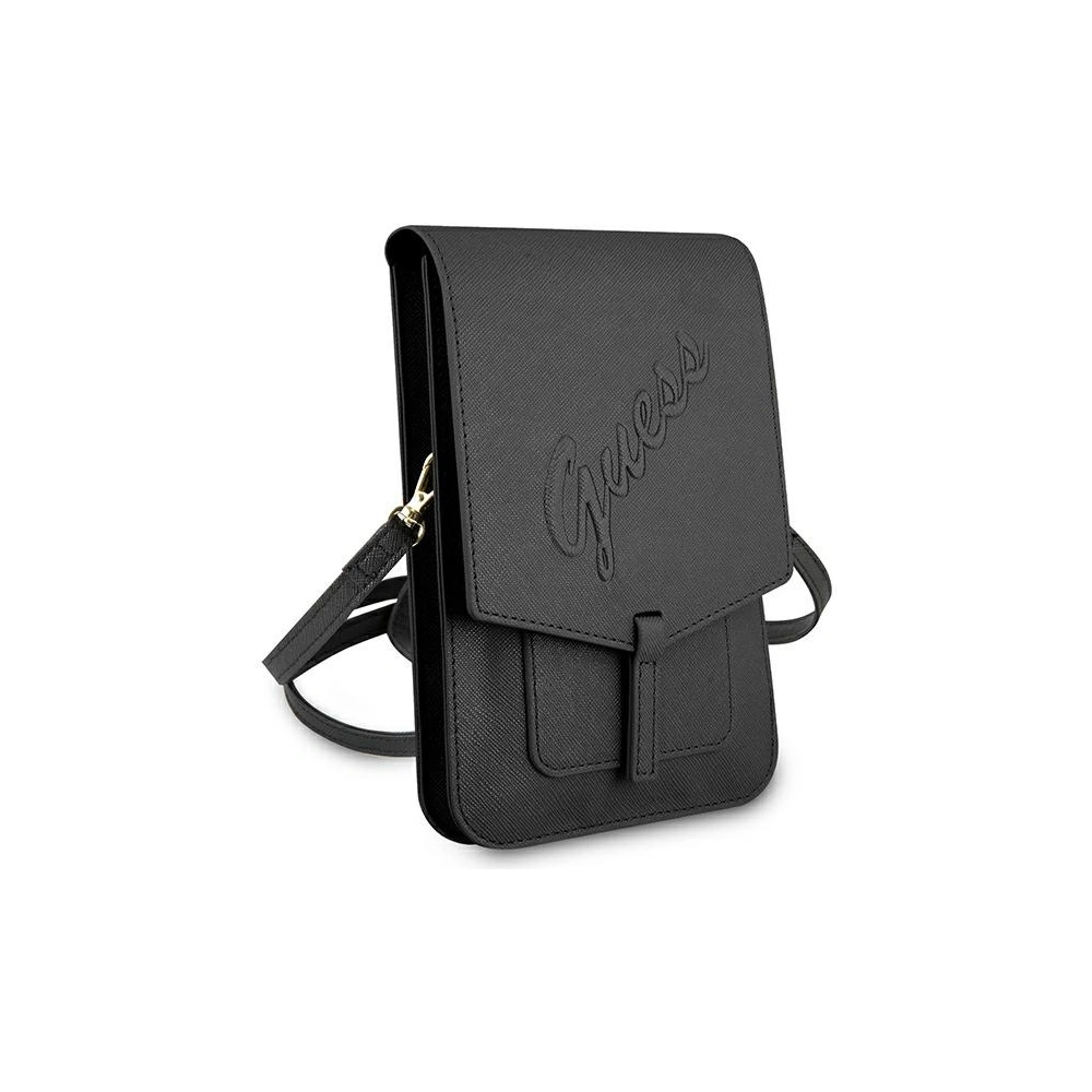 Hurtownia GSM - Torebka Guess GUWBRSAVSBK černá/black Saffiano Script - GUE1213BLK - {ean13} - Hurt