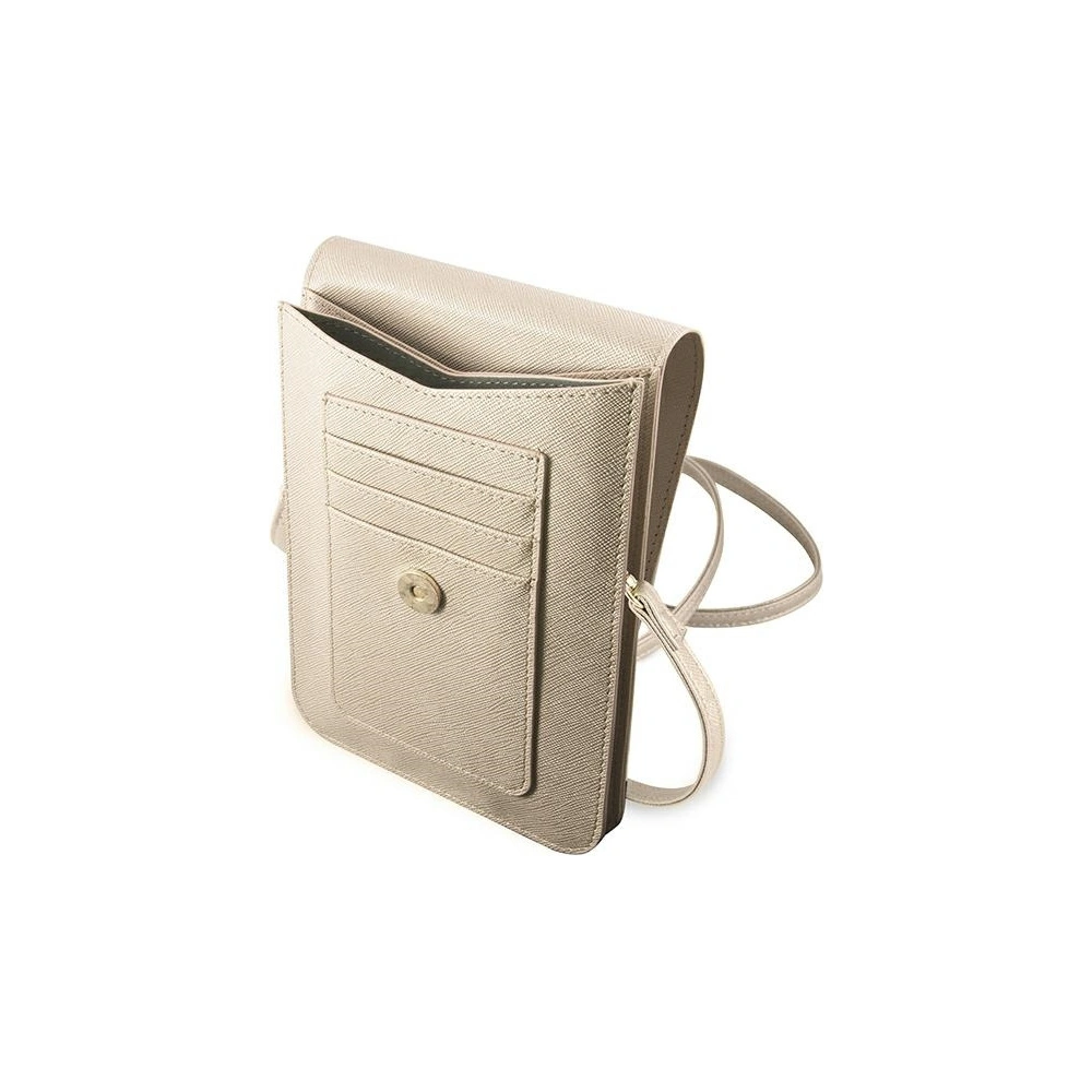 Hurtownia GSM - Torebka Guess GUWBRSAVSLG zlatá/gold Saffiano Script - GUE1214GLD - {ean13} - Hurt