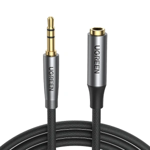 Wholesale UGREEN AV190 AUX jack audio extender 3.5 mm, 1m (black) - UGR982BLK - {ean13} - Hurt