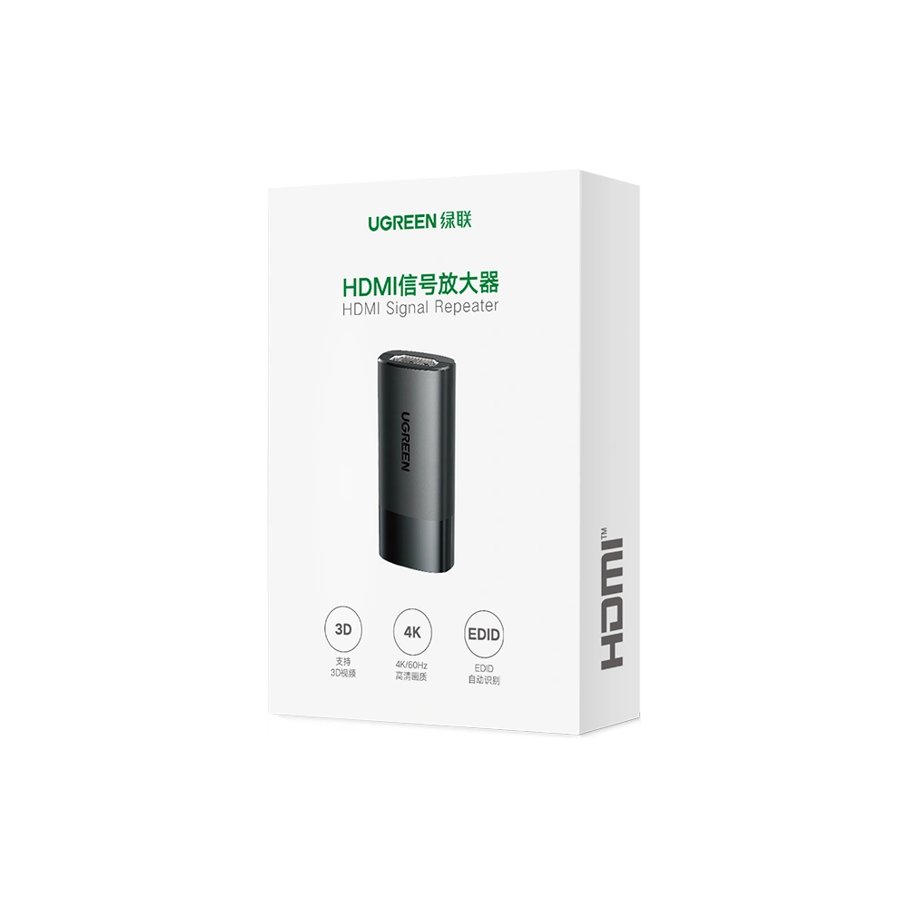 Hurtownia GSM - Adaptér / Zesilovač signálu UGREEN CM429, HDMI 4K (černý) - UGR986BLK - {ean13} - Hurt