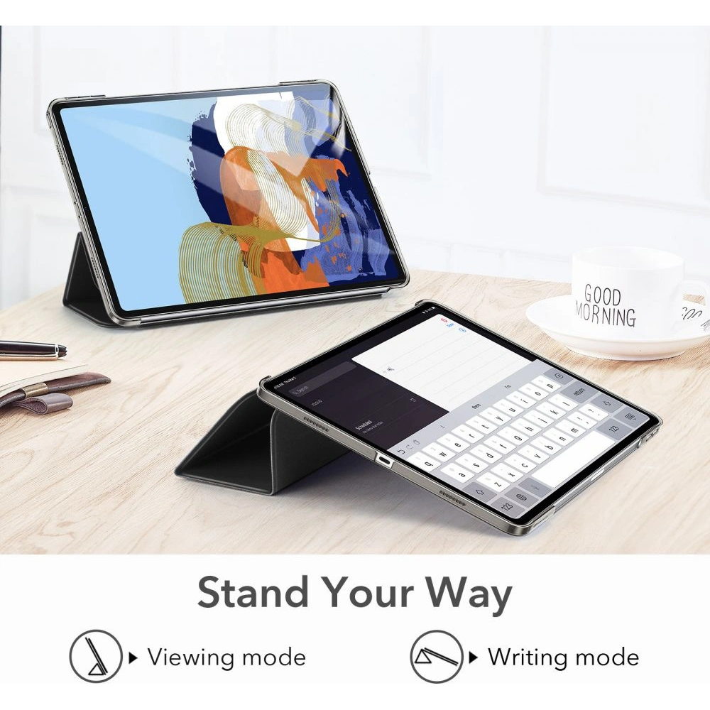 Hurtownia GSM - Etui ESR Ascend Trifold Apple iPad Pro 11 2021 (3. generacji) Black + Szkło - ESR358BLK - {ean13} - Hurt