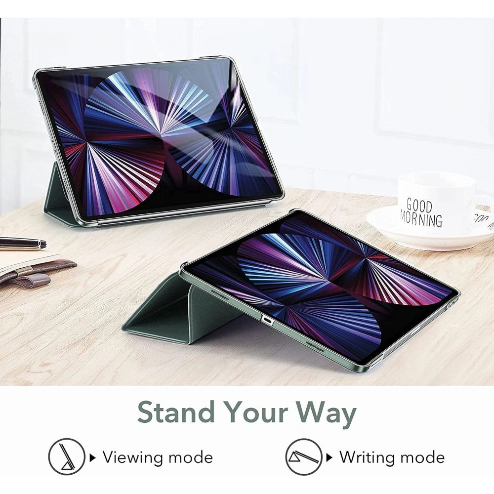 Wholesale ESR Ascend Trifold Apple iPad Pro 11 2021 Forest Green - ESR359GRN - {ean13} - Hurt
