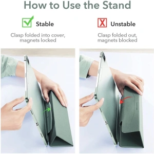 Wholesale ESR Ascend Trifold Apple iPad Pro 11 2021 Forest Green - ESR359GRN - {ean13} - Hurt