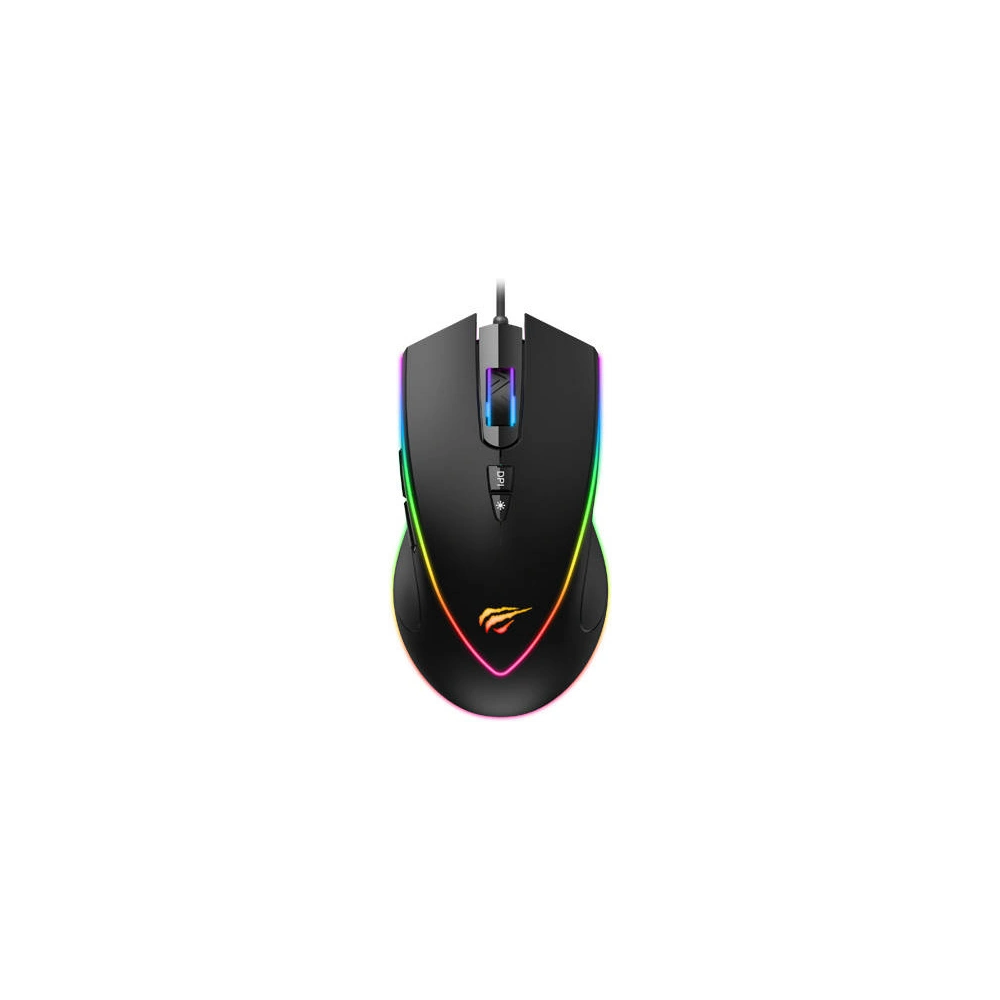 Hurtownia GSM - Mysz gamingowa Havit MS1017 RGB 800-6400 DPI - HVT076 - {ean13} - Hurt