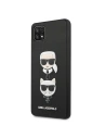 Wholesale Karl Lagerfeld KLHCSA22SAKICKCBK Samsung Galaxy A22 5G black hardcase Saffiano Ikonik Karl&Choupette Head - KLD593BLK - {ean13} - Hurt