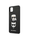 Hurtownia GSM - Etui Karl Lagerfeld KLHCSA22SAKICKCBK Samsung Galaxy A22 5G czarny/black hardcase Saffiano Ikonik Karl&Choupette Head - KLD593BLK - {ean13} - Hurt