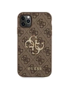 Etui Guess GUHCN584GMGBR Apple iPhone 11 Pro brązowy/brown hardcase 4G Big Metal Logo
