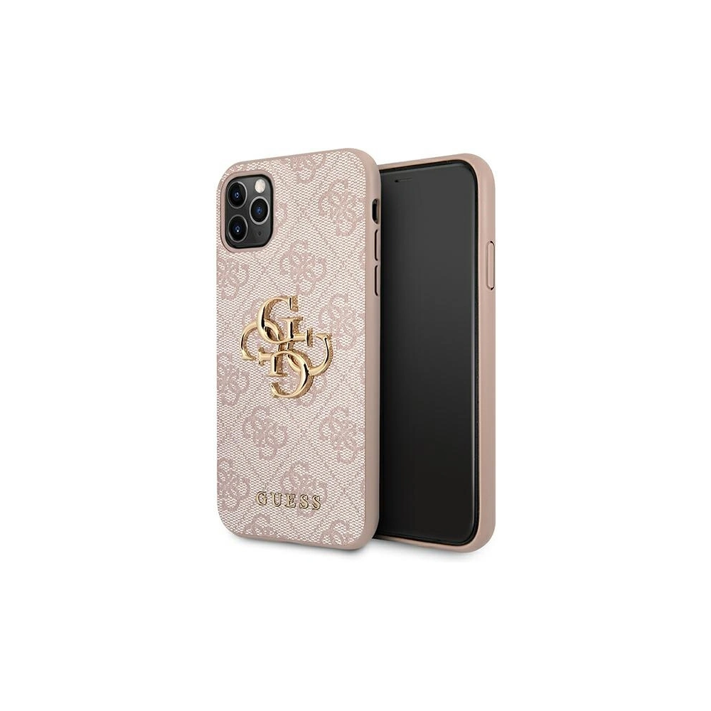 Etui Guess GUHCN584GMGPI Apple iPhone 11 Pro różowy/pink hardcase 4G Big Metal Logo