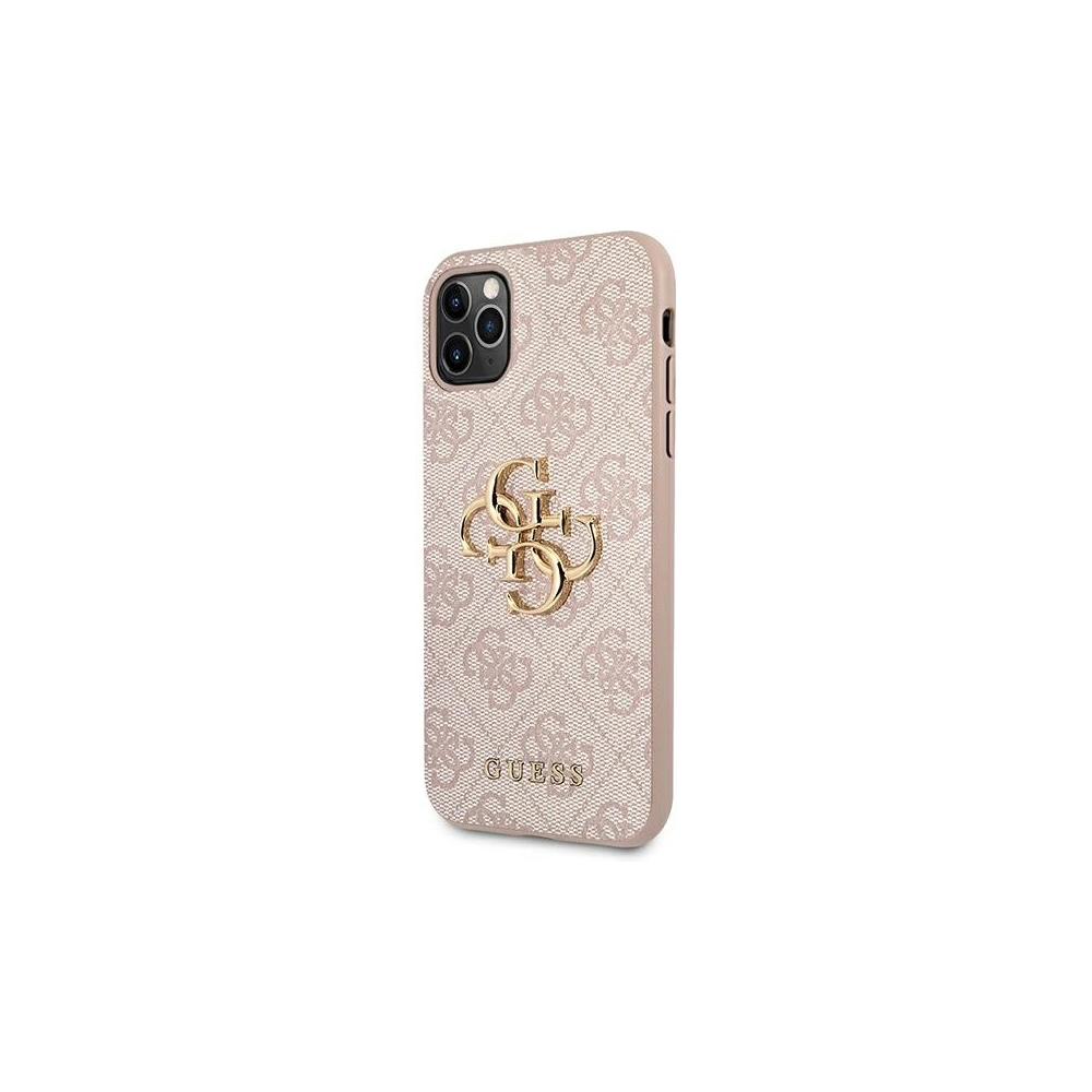 Etui Guess GUHCN584GMGPI Apple iPhone 11 Pro różowy/pink hardcase 4G Big Metal Logo