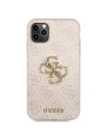 Etui Guess GUHCN584GMGPI Apple iPhone 11 Pro růžový/pink hardcase 4G Big Metal Logo