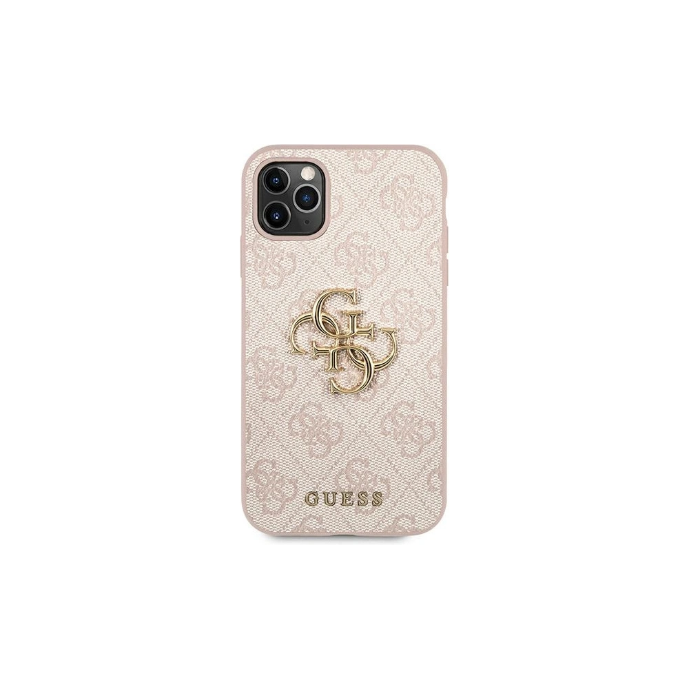 Etui Guess GUHCN584GMGPI Apple iPhone 11 Pro różowy/pink hardcase 4G Big Metal Logo