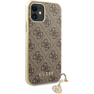 Hurtownia GSM - Etui Guess GUHCN61GF4GBR Apple iPhone 11 brown/brązowy hard case 4G Charms Collection - GUE1219BR - {ean13} - Hurt