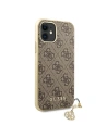 Hurtownia GSM - Etui Guess GUHCN61GF4GBR Apple iPhone 11 hnědý/hnědá tvrdý kryt 4G Charms Collection - GUE1219BR - {ean13} - Hurt