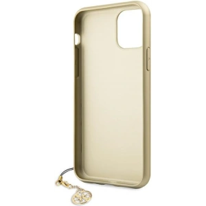 Hurtownia GSM - Etui Guess GUHCN61GF4GBR Apple iPhone 11 brown/brązowy hard case 4G Charms Collection - GUE1219BR - {ean13} - Hurt