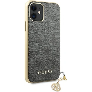 Hurtownia GSM - Etui Guess GUHCN61GF4GGR Apple iPhone 11 grey/szary hard case 4G Charms Collection - GUE1220GRY - {ean13} - Hurt