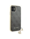Hurtownia GSM - Etui Guess GUHCN61GF4GGR Apple iPhone 11 grey/szary hard case 4G Charms Collection - GUE1220GRY - {ean13} - Hurt