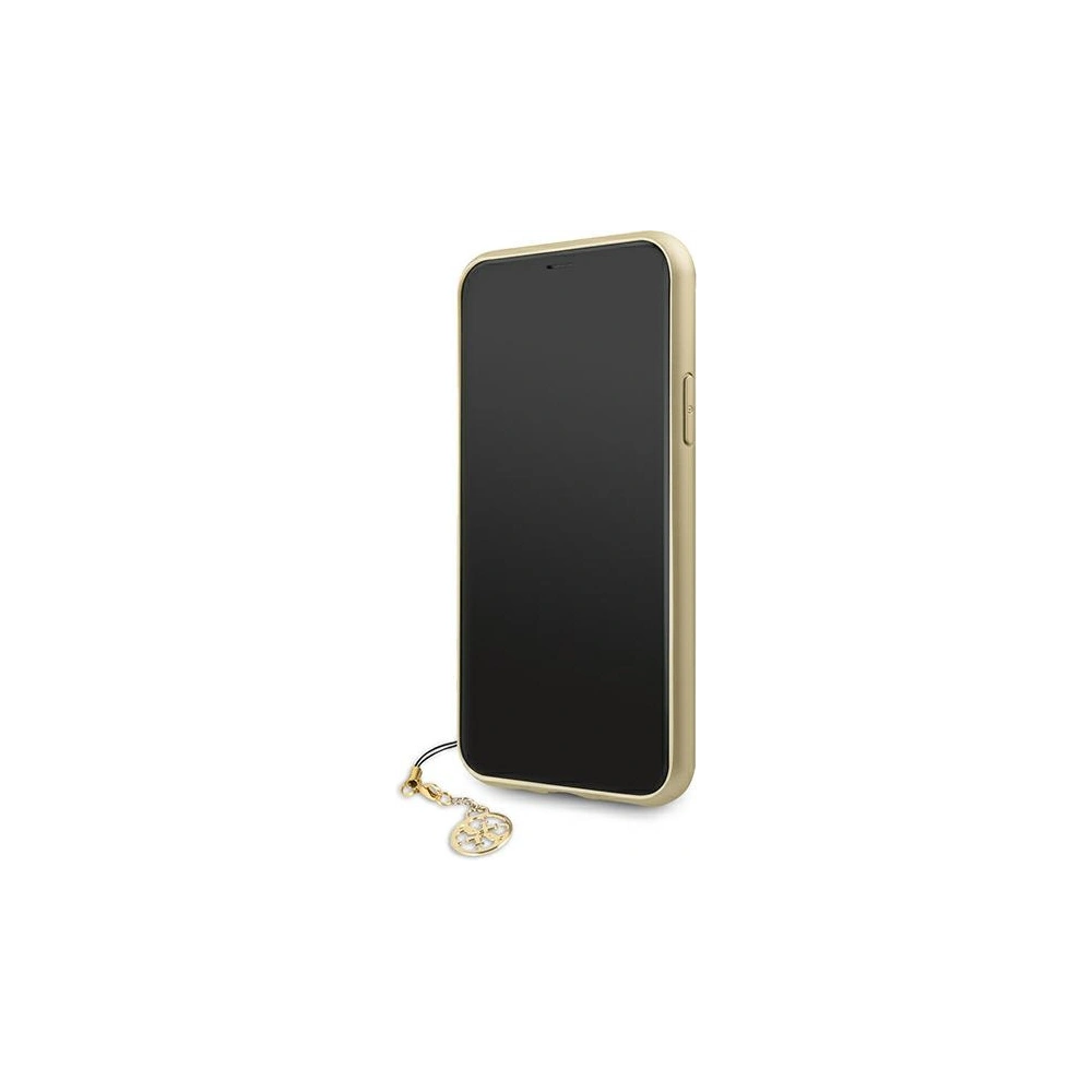 Wholesale Guess GUHCN61GF4GGR Apple iPhone 11 grey hard case 4G Charms Collection - GUE1220GRY - {ean13} - Hurt