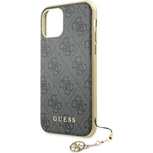 Hurtownia GSM - Etui Guess GUHCN61GF4GGR Apple iPhone 11 grey/szary hard case 4G Charms Collection - GUE1220GRY - {ean13} - Hurt