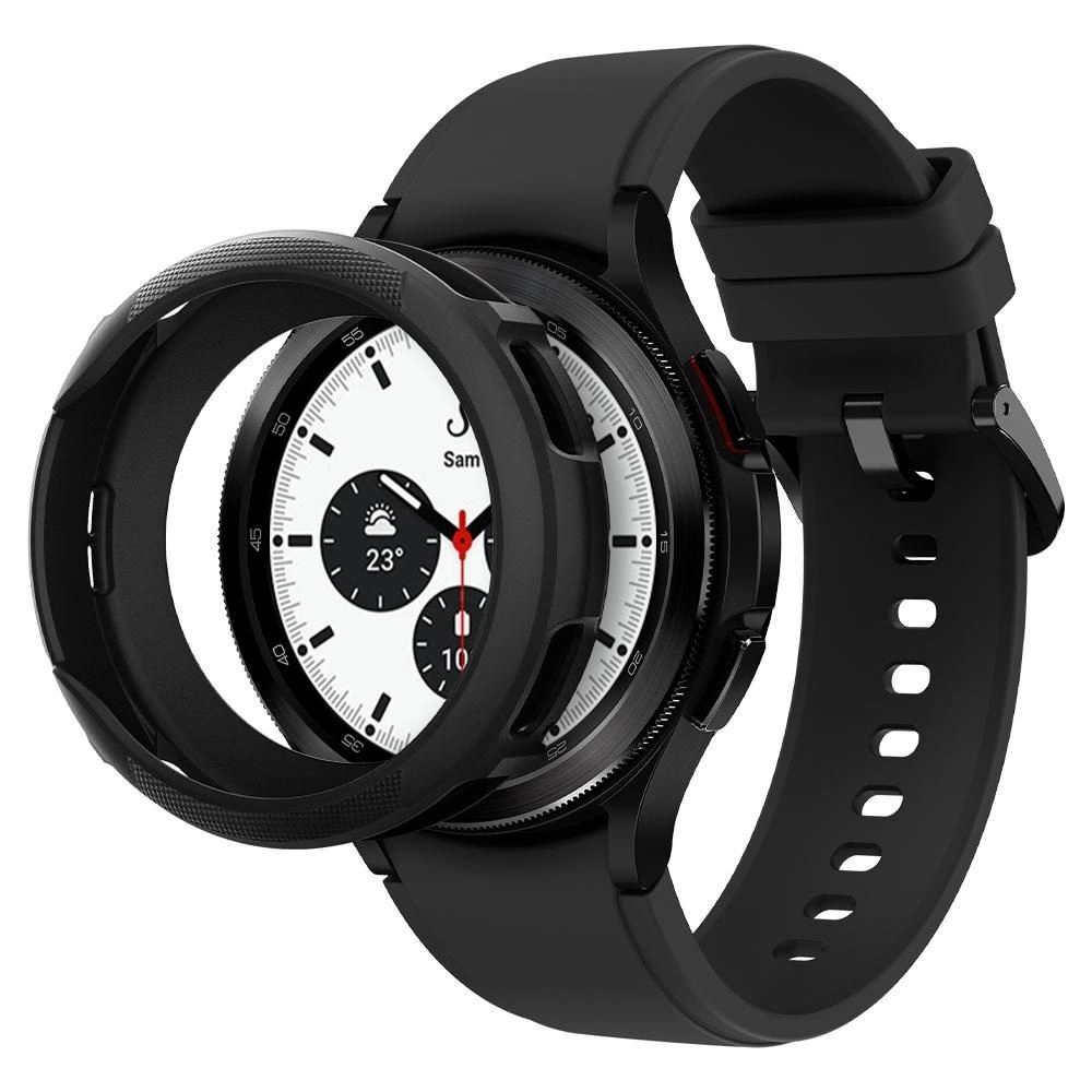 Wholesale Spigen Liquid Air Samsung Galaxy Watch4 Classic 46mm Matte Black - SPN1674BLK - {ean13} - Hurt