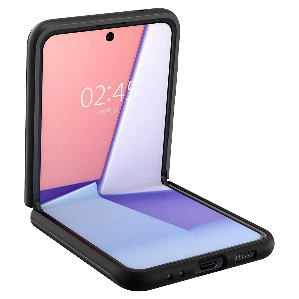 Wholesale Spigen Thin Fit Samsung Galaxy Z Flip 3 Black - SPN1676BLK - {ean13} - Hurt