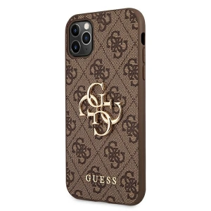 Hurtownia GSM - Etui Guess GUHCN654GMGBR Apple iPhone 11 Pro Max brązowy/brown hardcase 4G Big Metal Logo - GUE1221BR - {ean13} - Hurt