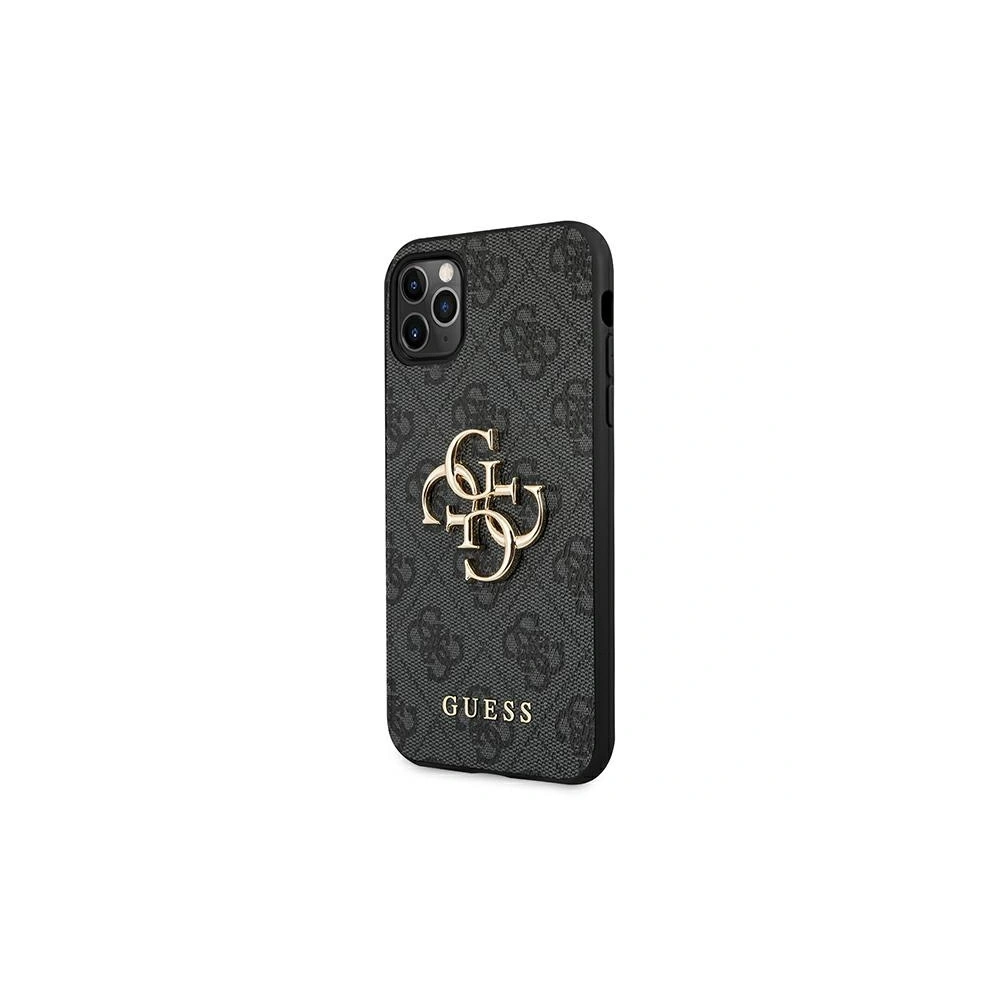 Hurtownia GSM - Etui Guess GUHCN654GMGGR Apple iPhone 11 Pro Max szary/grey hardcase 4G Big Metal Logo - GUE1222GRY - {ean13} - Hurt