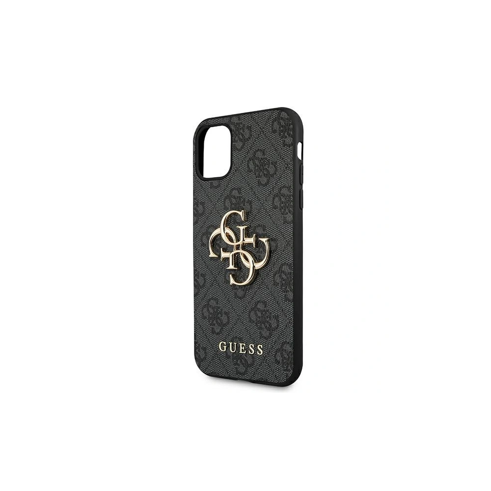Hurtownia GSM - Etui Guess GUHCN654GMGGR Apple iPhone 11 Pro Max szary/grey hardcase 4G Big Metal Logo - GUE1222GRY - {ean13} - Hurt